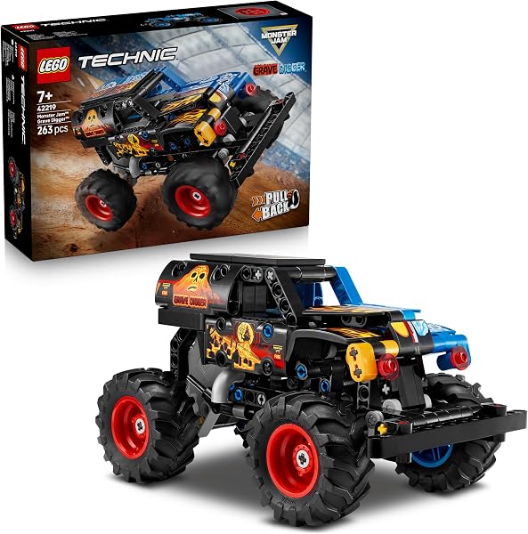 LEGO Technic Monster Jam Grave Digger Fire and Ice - outlet/retourdeal