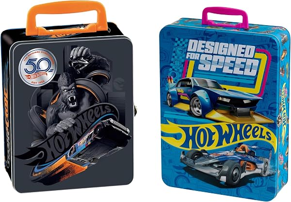 Theo Klein 2881 Hot Wheels Verzamelkoffer I Metalen koffer voor - outlet/retourdeal