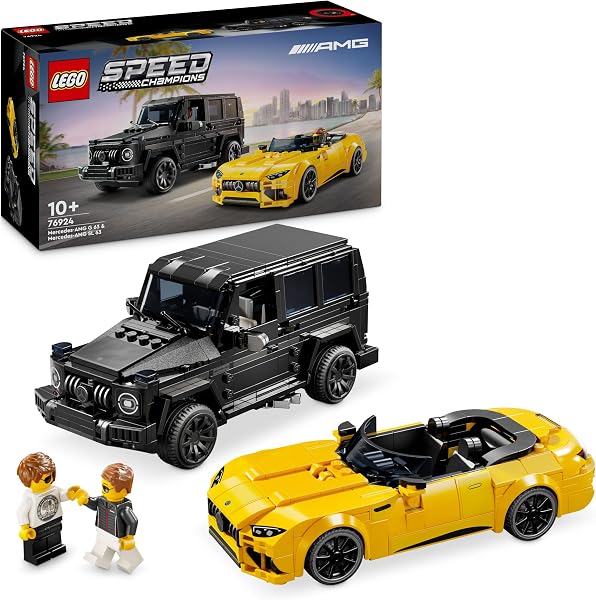 LEGO Speed Champions Mercedes-AMG G 63 en Mercedes-AMG SL 63 Auto - outlet/retourdeal