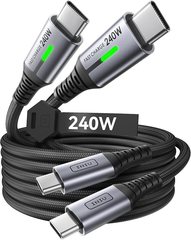 INIU 240W USB-C kabel [2-pack - outlet/retourdeal
