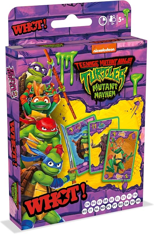 Waddingtons Number 1 Teenage Mutant Ninja Turtles WHOT! Kaartspel - outlet/retourdeal