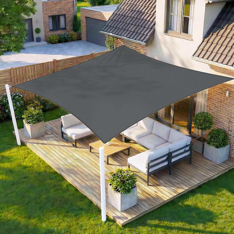 HENG FENG Schaduw Zeil Rechthoekig 2.5x3.5m Waterdicht Zonnescherm - outlet/retourdeal
