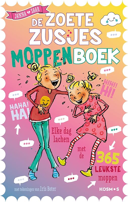 De Zoete Zusjes moppenboek: Elke dag lachen met de 365 leukste moppen - outlet/retourdeal
