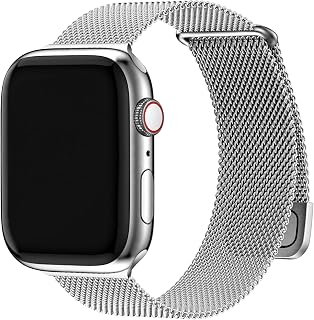 Fullmosa Compatibel met Apple Horlogeband 49mm 45mm 44mm 42mm 41mm 40mm 38mm Roestvrij staal Metalen Vervanging Armband voor Apple Watch Ultra/SE 2, Series 8/7/6/5/4/3/2/1
