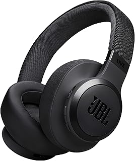 JBL Live 770 NC Draadloze Over-Ear-Hoofdtelefoon met Noise Cancelling-technologie en een batterijlevensduur tot 65 uur, in zwart