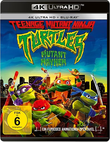 Teenage Mutant Ninja Turtles: Mutant Mayhem (4K Ultra HD) (+ Blu-ray) - tweedehands - zeer goed — outlet/retourdeal