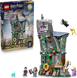 LEGO Harry Potter Het Huis van Loena Leeflang Bouwpakket - DIY Miniatuurmodel met Lichtsteen en 5 Minifiguren - Kamerdecoratie Idee - Cadeau voor Jongens, Meisjes en Fans vanaf 10 Jaar - 76467