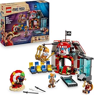 LEGO ONE PIECE Circustent van Buggy de Clown Modelbouwset, Fantasierijk Avonturenspeelgoed voor Fans van Anime en Actiehelden, Cadeau voor Kinderen vanaf 8 jaar 75637