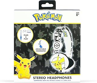 OTL Technologies OTL Tween Pikachu koptelefoon Pikachu zwart