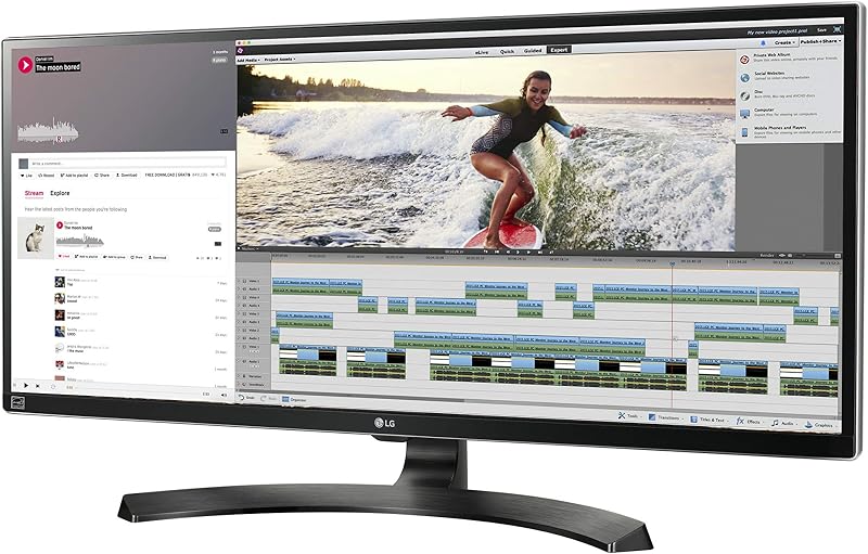 LG 34UM88C-P 86 36 cm (34 inch) 21:9 UltraWide QHD IPS Monitor (AMD - outlet/retourdeal