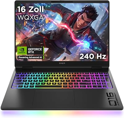Omen MAX Gaming Laptop 16 inch WQXGA Display 240Hz - outlet/retourdeal