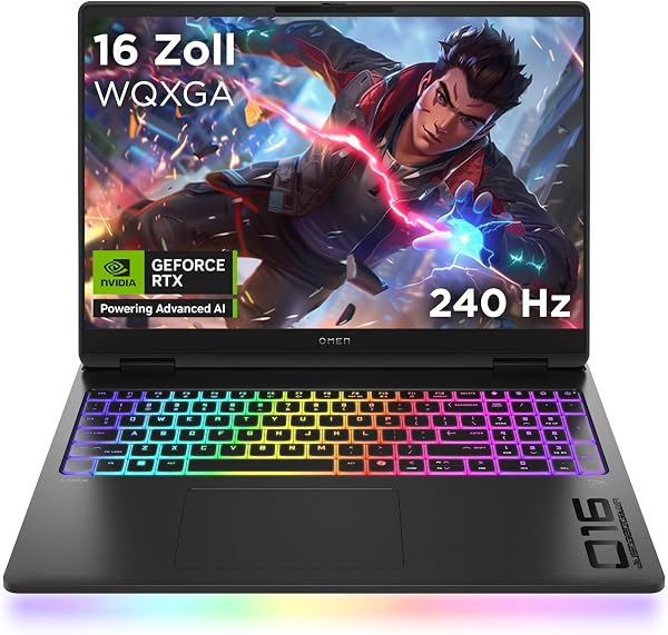 Omen MAX Gaming Laptop 16 inch WQXGA Display 240Hz - outlet/retourdeal