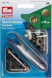 Prym - Prym Sport and Camping Brass (15 mm) Niet -SEW persbevestigingen - 1 Stuk