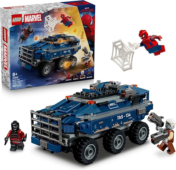 LEGO Marvel Spider-Man Achtervolging van Gevangenistransport - outlet/retourdeal
