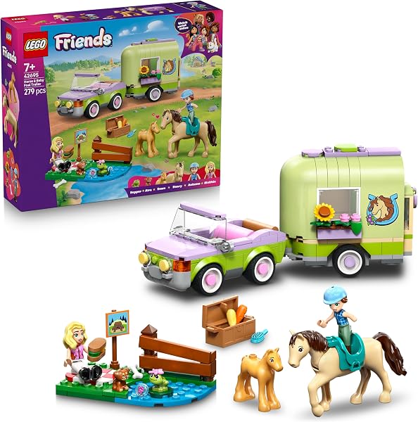 LEGO Friends Trailer met Paard en Veulen - outlet/retourdeal