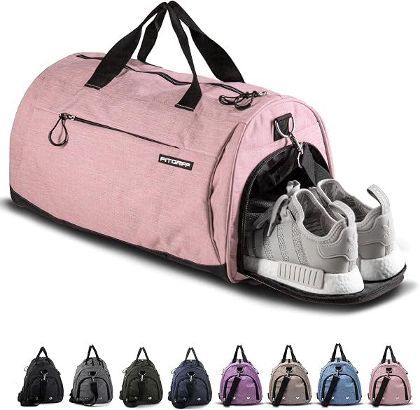 Fitgriff® Sporttas & Reistas V1 met Schoenenvak en Natvak - tweedehands - zeer goed — outlet/retourdeal