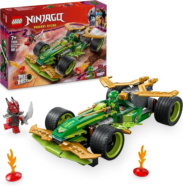 LEGO NINJAGO Lloyds pull-back racewagen Speelgoed voor 7 jaar en - outlet/retourdeal