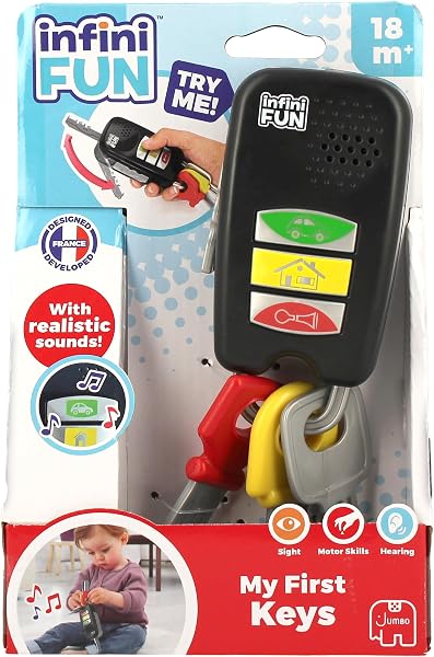 Infinifun Mijn eerste autosleutels - outlet/retourdeal