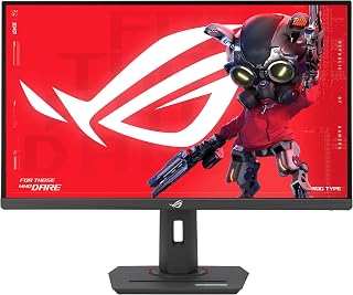 ASUS ROG Strix XG27ACS Gaming Monitor – 27-inch 2560x1440, 180Hz (Above 144Hz), 1ms (GTG), Fast IPS, Extreme Low Motion Blur Sync, USB Type-C, G-Sync compatible, tripod socket, HDR