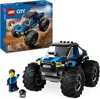 LEGO City Blue Monster Truck Toy for 5 Plus Year Old Boys & Girls - outlet/retourdeal