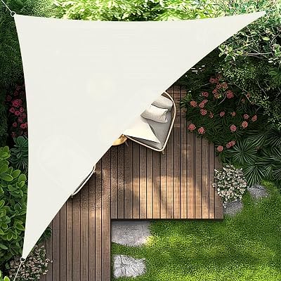 HENG FENG Schaduw Zeil Driehoek 3x3x4.25m Waterdicht Zonnescherm Zeil - outlet/retourdeal