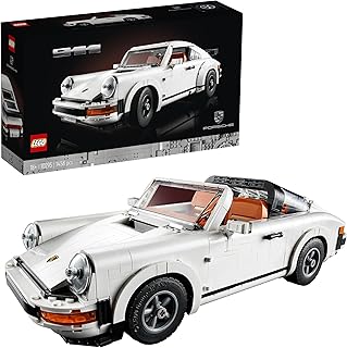 LEGO Icons Porsche 911 Raceauto Costructie Bouwpakket voor Volwassenen, 2-in-1 Model met Turbo en Targa Auto's, Collectible Cadeau voor Hem of Haar, Mannen en Vrouwen 10295