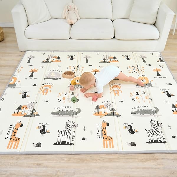 Baby Speelmat 150x180x1cm XXL Baby Gym Play Mat - outlet/retourdeal