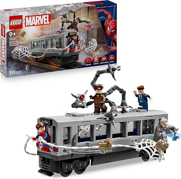 LEGO Marvel Spider-Man vs. Doc Ock Metroscène - outlet/retourdeal