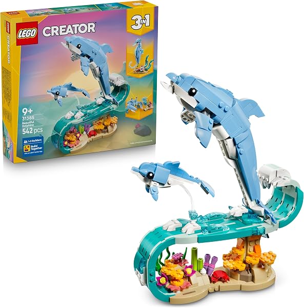 LEGO Creator 3-in-1 Zeedieren: Prachtige Dolfijnen - outlet/retourdeal