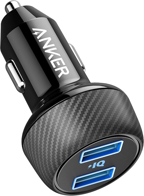 Anker PowerDrive 2 Elite compacte 24 W autolader Dual Port autolader - outlet/retourdeal