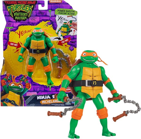 Giochi Preziosi Michelangelo Ninja Turtles - tweedehands - als nieuw — outlet/retourdeal