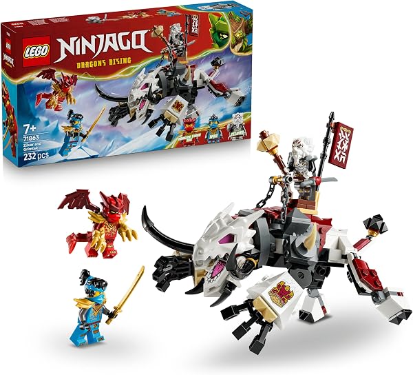 LEGO NINJAGO Zilvar en Grimtak het Drakenbeest - outlet/retourdeal