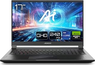Gigabyte AORUS 17X Gaming Laptop | 17,3" 240Hz QHD Display | Intel i9-14900HX | NVIDIA GeForce RTX 4090 | AORUS 17X AZG-65DE665SH