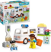 LEGO DUPLO Ambulance met chauffeur - outlet/retourdeal