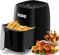 YASHE Heteluchtfriteuse met led-touchscreen - tweedehands - zeer goed — outlet/retourdeal