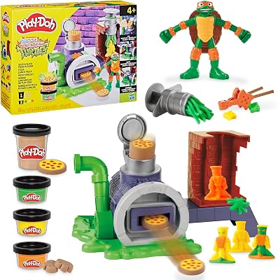 Play-Doh Teenage Mutant Ninja Turtles Slice & Blast Pizza-speelset - outlet/retourdeal