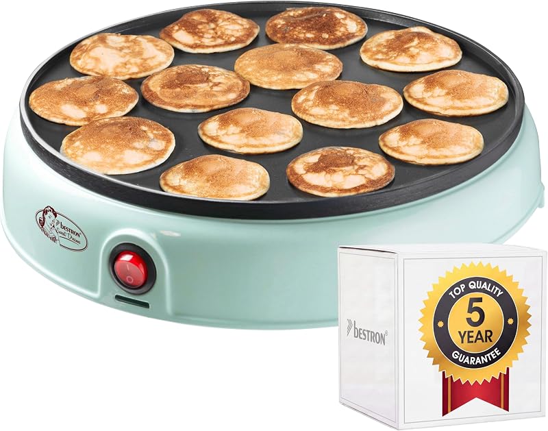 Bestron APFM700SDM Poffert's Maker in retro design - outlet/retourdeal