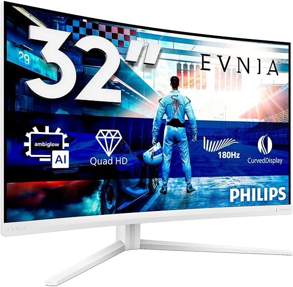 Philips Evnia 32M2C5501-32 inch QHD gebogen gaming-monitor - outlet/retourdeal