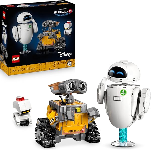 LEGO ǀ Disney en Pixar WALL-E en EVE Bouwpakket voor Volwassenen uit - tweedehands - als nieuw — outlet/retourdeal