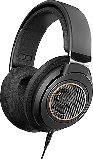 Philips Over-ear hoofdtelefoon/hoofdtelefoon met kabel, ideaal voor laptop, tablet en smartphone/geluidsisolatie, uitstekend comfort, premium design, 3 m kabel, 50 mm drivers/Philips Audio SHP9600