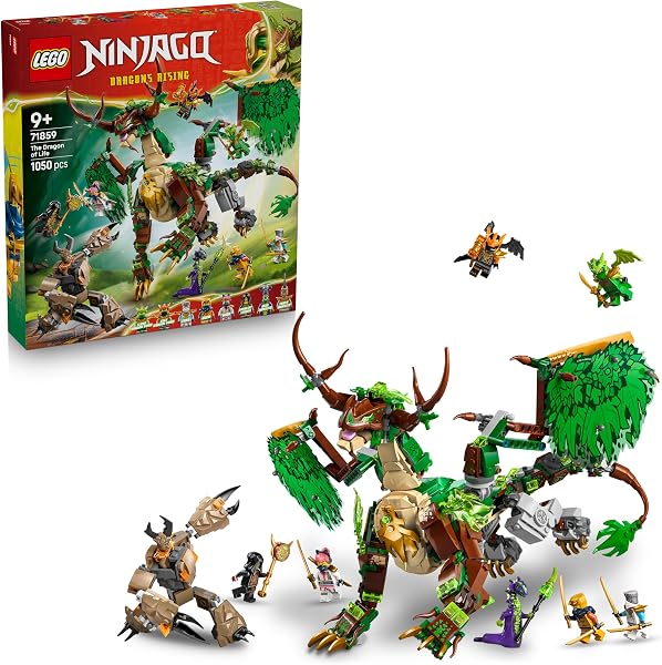 LEGO NINJAGO De Draak van het Leven Bouwpakket voor Kinderen - outlet/retourdeal