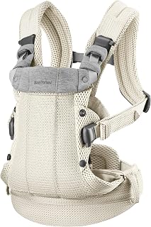 BABYBJÖRN Draagzak Harmony, 3D Mesh, Silber (Crème)
