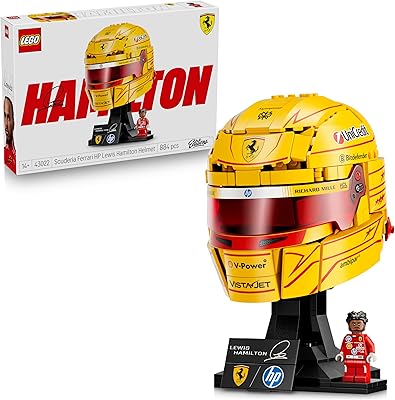 LEGO Editions Scuderia Ferrari HP Lewis Hamilton Helmet - outlet/retourdeal