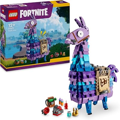 LEGO Fortnite Supply Llama Speelgoed voor Kinderen - Videogame Personage met Accessoires incl. Slap Juice - Verzamelbaar Cadeau voor Gamers, Jongens, Meisjes en Tieners vanaf 12 Jaar - 77071