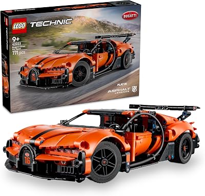 LEGO Technic Bugatti Chiron Pur Sport Hypercar – Racewagen met W16-Motor en Stuurinrichting – Bouwpakket voor Kinderen – Cadeau voor Jongens en Motorsportfans vanaf 9 Jaar – 42222