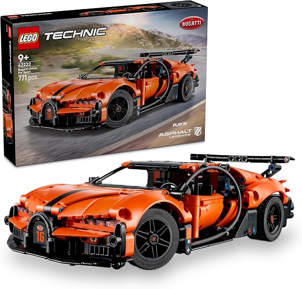 LEGO Technic Bugatti Chiron Pur Sport Hypercar - tweedehands - als nieuw — outlet/retourdeal