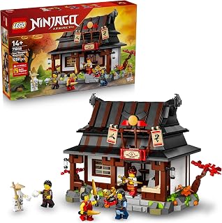 LEGO NINJAGO 15-jarig Jubileum: Smederij De Vier Wapens – Ninja Speelgoed voor Kinderen met Verzamelbare Minifiguur en Ruilkaarten – Cadeau voor Jongens vanaf 14 Jaar en Volwassenen – 71858