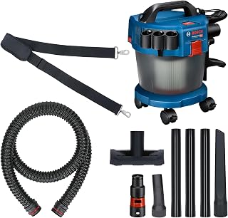 Bosch Professional 18V System industriële stofzuiger GAS 18V-10 L met slang van 1,6 m, 3 verlengbuizen, zonder accu/oplader