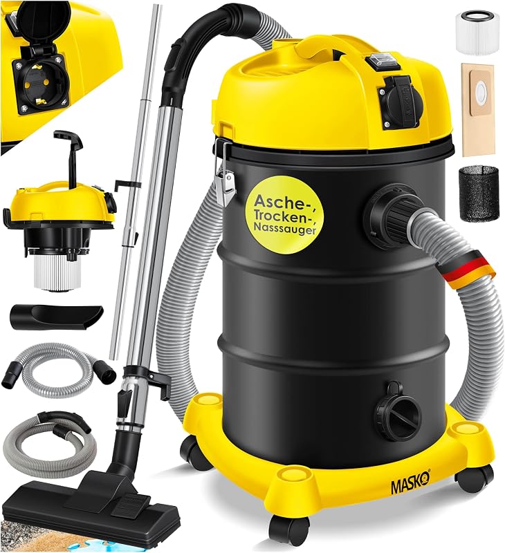 Masko® 6-in-1 industriële stofzuiger - outlet/retourdeal