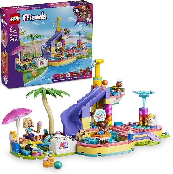 LEGO Friends Leuke Dag in het Waterpark Bouwpakket voor Kinderen met - outlet/retourdeal